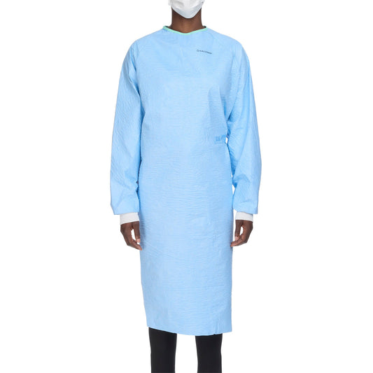 Aero Blue Surgical Gown with Towel, Large, 32/CS