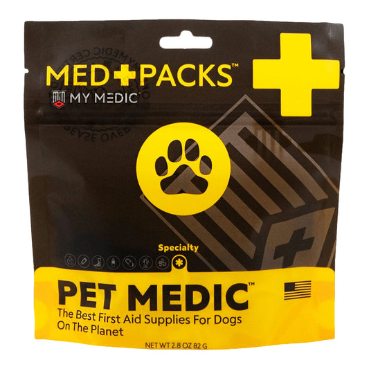 Med Packs™ First Aid Kit For Pets – Dog Injury Supplies In Portable Pouch, 1/Ea
