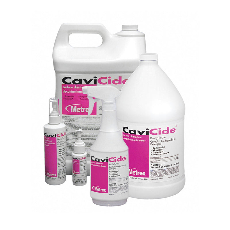 CaviCide Surface Disinfectant Cleaner, Alcohol-Based Liquid, Non-Sterile, 2 oz. Bottle, Alcohol Scent 1/EACH -13-1002 - BriteSources
