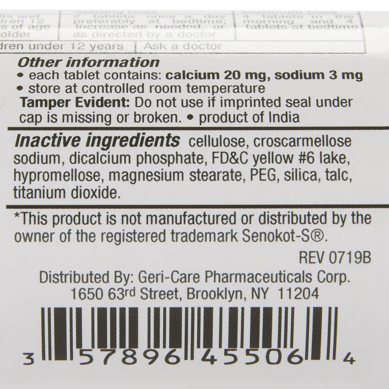 Health*Star® Docusate Sodium / Sennosides Stool Softener