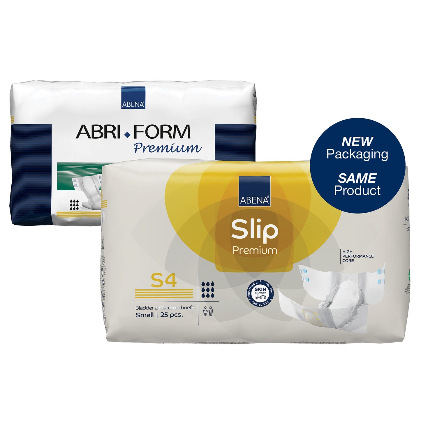 Abena Slip Premium S4 Incontinence Brief, Small 75/CASE -1000021282