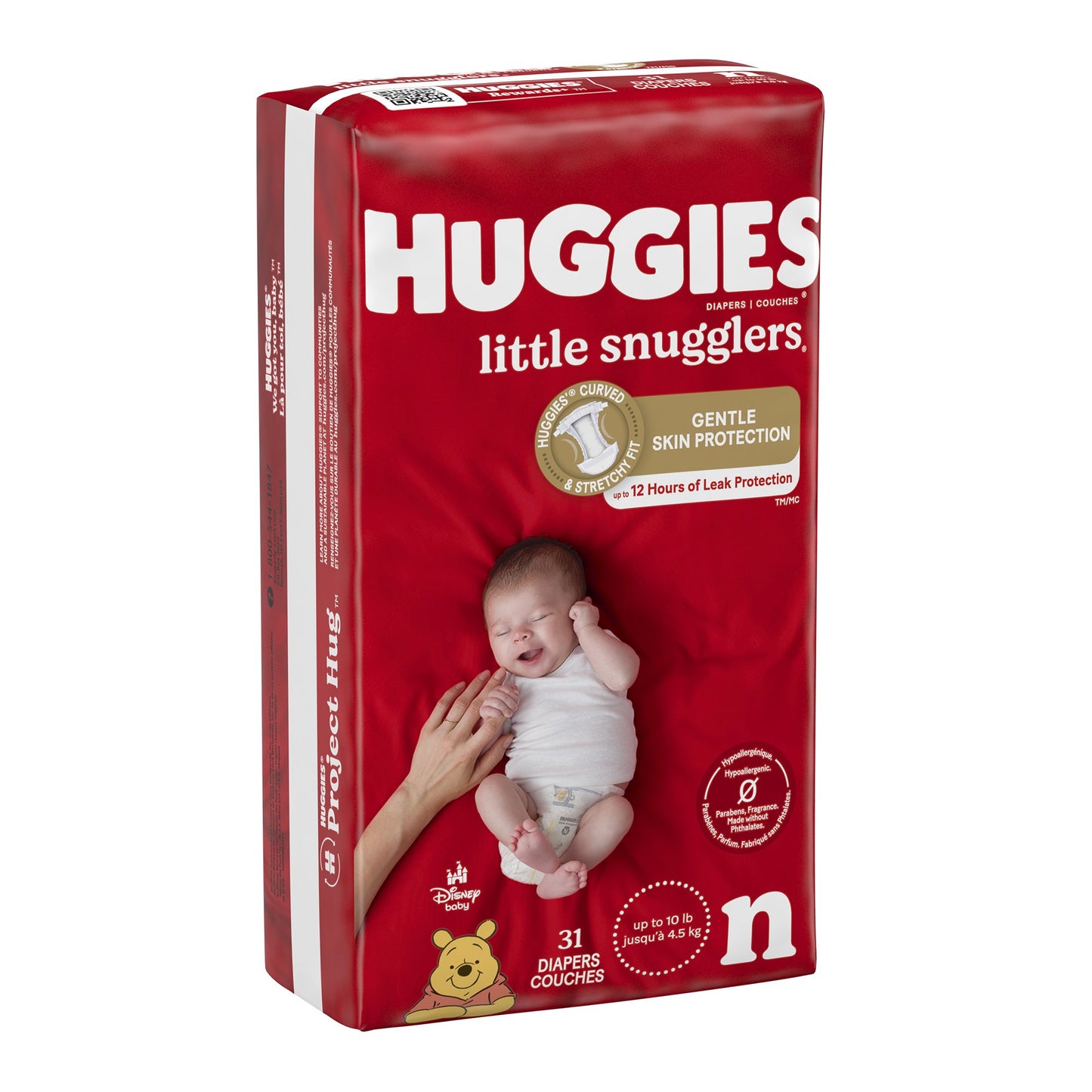 Huggies Little Snugglers Diaper, Newborn