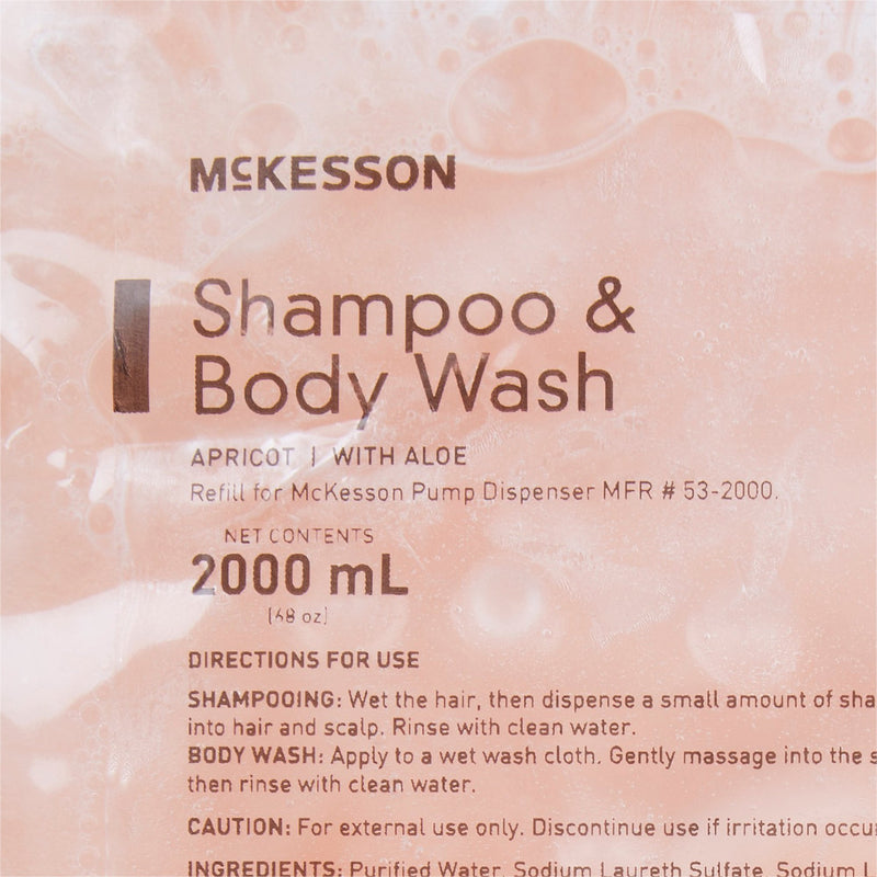 McKesson Shampoo and Body Wash 2000 mL Dispenser Refill Bag