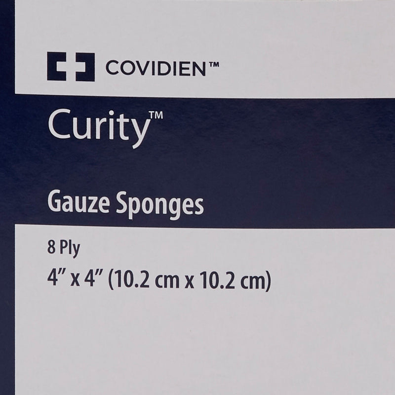 Curity™ Sterile USP Type VII Gauze Sponge, 4 x 4 Inch, 8-Ply