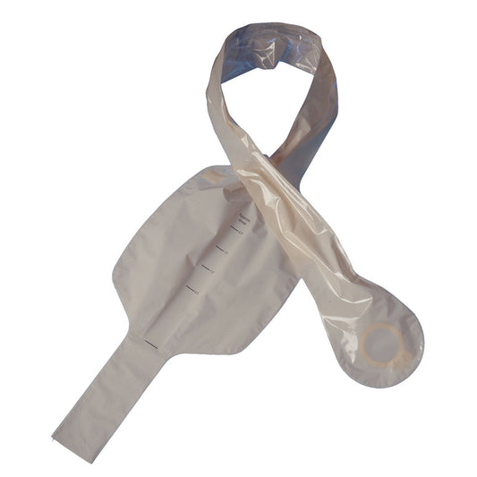 Assura® Opaque Ileostomy Pouch, Blue Match, 5/Bx