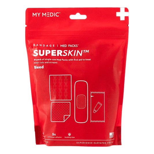Med Packs™ Superskin™ First Aid Kit, 1/Ea