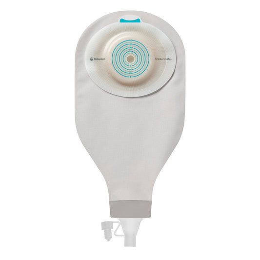 SenSura® Mio High Output 1-Piece Transparent Ostomy Pouch, 10 – 50 mm Stomas, 10/BX