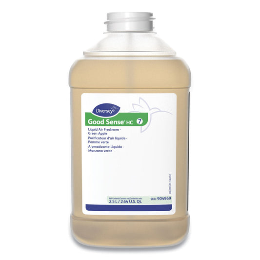 Good Sense® Hc Liquic Air Freshener, Green Apple Scent, 2.5 L, 2/Cs
