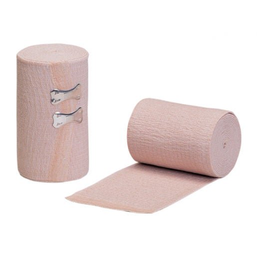 Procare® Clip Detached Closure Elastic Bandage, 3 Inch X 4-1/2 Yard, 10/Pk