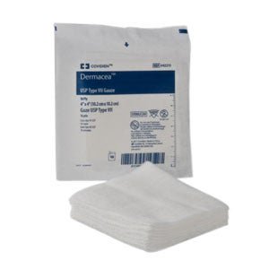 Dermacea™ Sterile Usp Type Vii Gauze Sponge, 3 X 3 Inch, 12-Ply, 1200/Cs