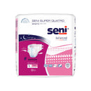 SENI® SUPER QUATRO SEVERE ABSORBENCY INCONTINENCE BRIEF, LARGE, SOLD AS 9/PACK TZMO S-LA09-BQ1