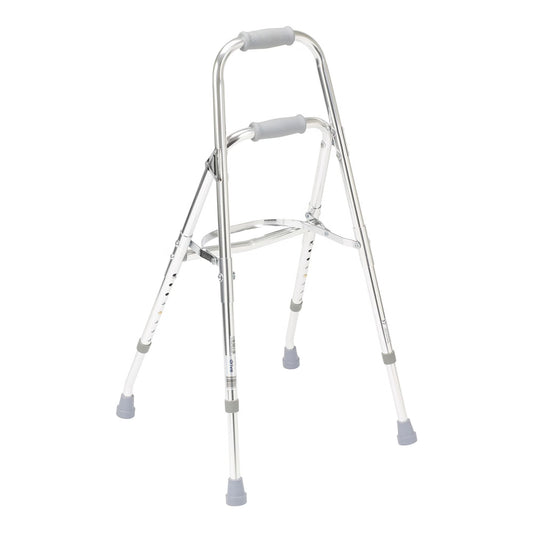 drive™ Hemi Aluminum Side Step Folding Walker, 29.5 – 37 Inch Height, 1/EA