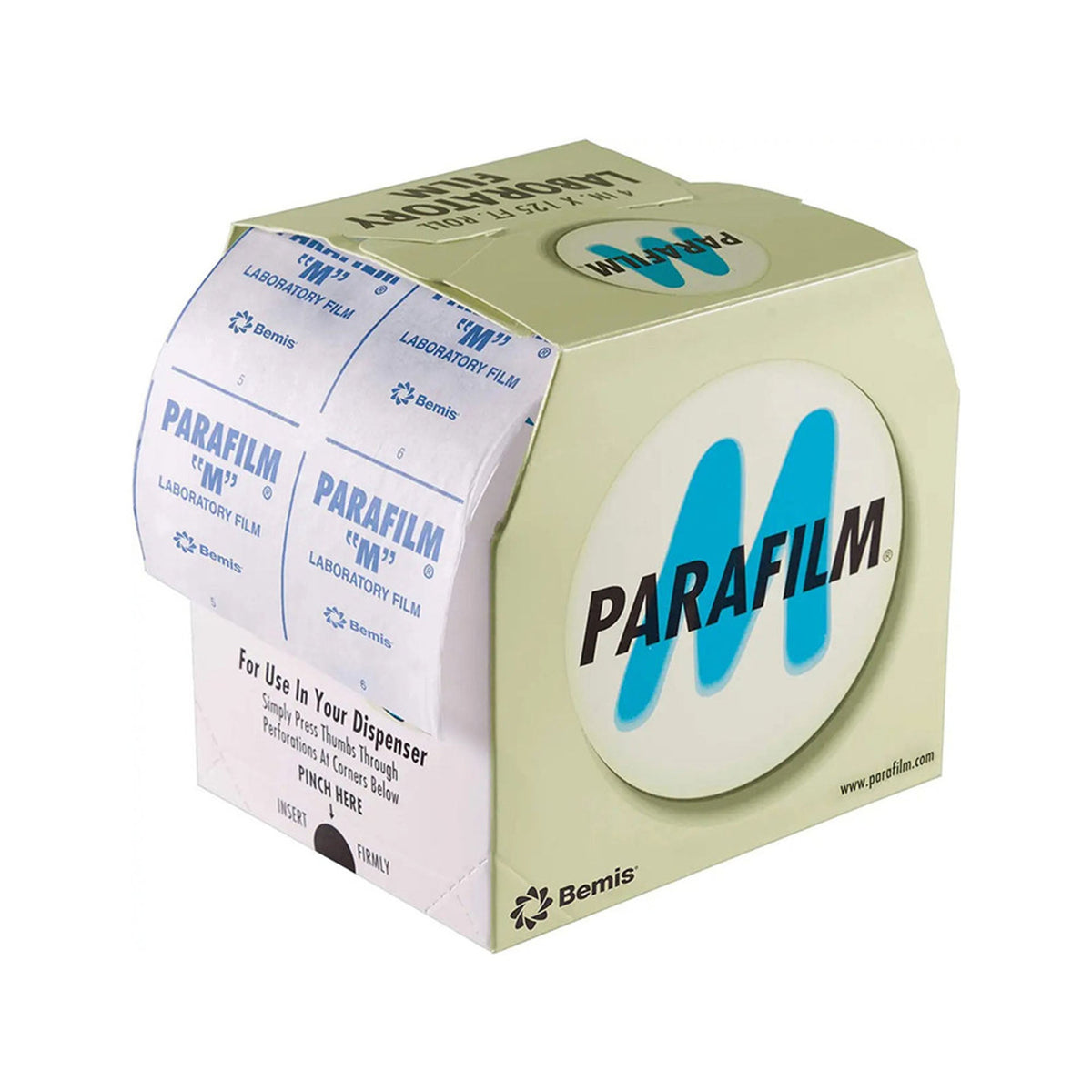 Parafilm™ M Self-Sealing Flexible Film, 2 Inch x 125 Foot, 1/RL