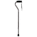 MCKESSON PINK FLORAL OFFSET CANE, ALUMINUM, 30 – 39 INCH HEIGHT, SOLD AS 6/CASE MCKESSON 146-RTL10303PF