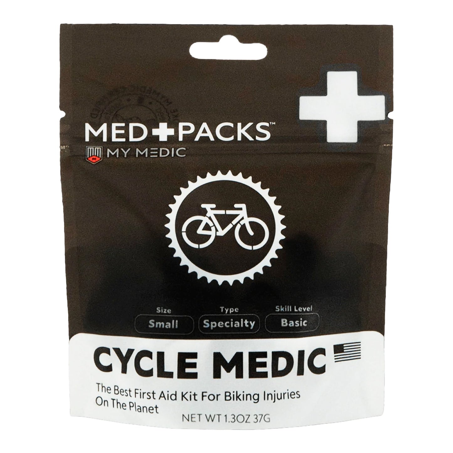 My Medic Med Packs First Aid Kit for Cyclists – Bike Injury Supplies in Portable Pouch 1/EACH -MM-MED-PACK-CYCL-SPR-LGT-EA