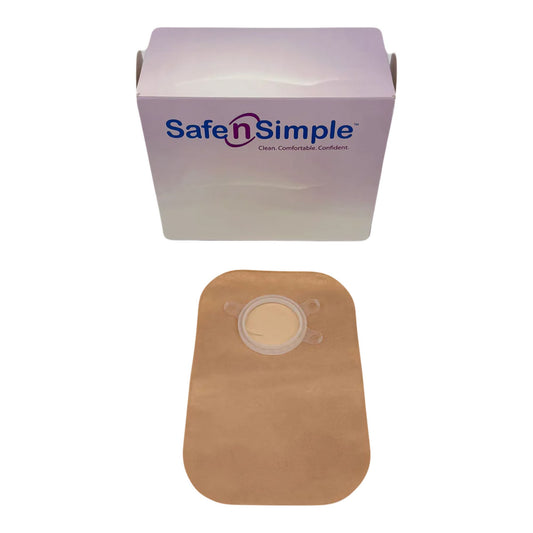Pouch, Ost 2Pc Clsd Flng Belttab Bge 8" 45Mm (30/Bx 8Bx/Cs), 30/Bx