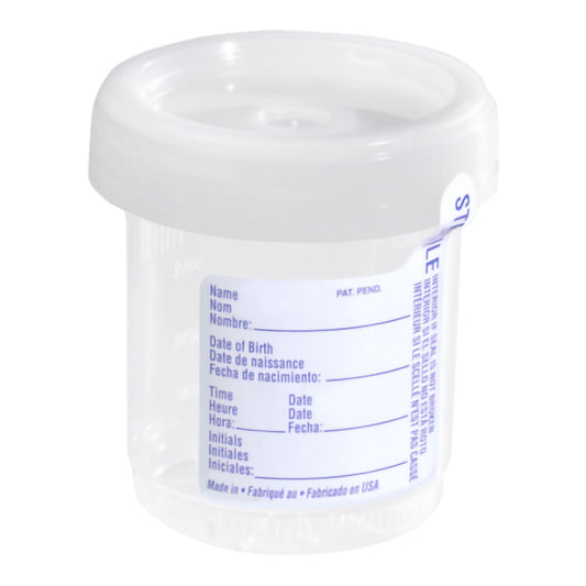 TUBE, COLL URINE STR 60MMX65MMW/CLICK CAP & LABEL (400/CS), 400/CS