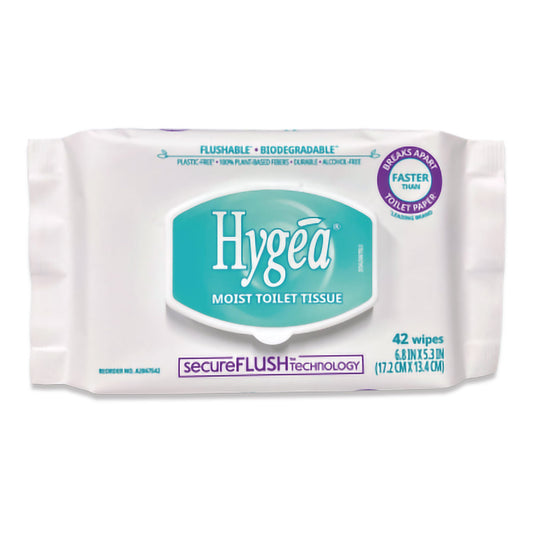 Hygea® Moist Toilet Tissue, 504/CS