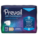 PREVAIL AIR™ OVERNIGHT BRIEFS OVERNIGHT ABSORBENCY, SIZE 3, SOLD AS 60/CASE FIRST NGX-014