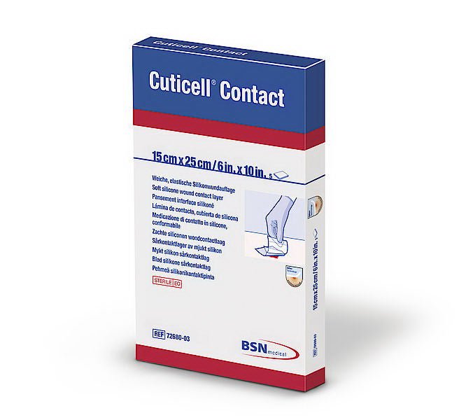 Dressing, Cuticell Contact Str3"X4" (5/Bx), 5/Bx