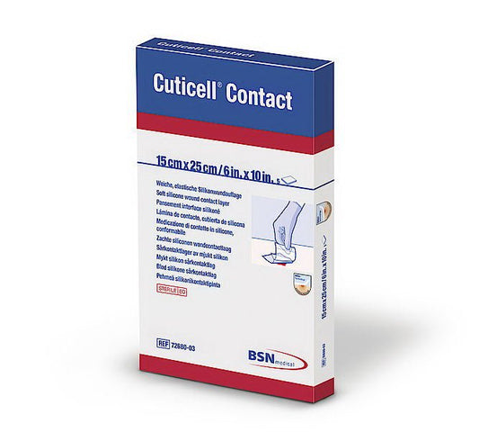 DRESSING, CUTICELL CONTACT STR3"X4" (5/BX), 5/BX