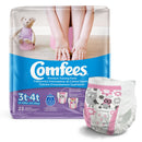 PANTS, TRAINING COMFEES GIRLS3T-4T (23/BG 6BG/CS), 138/CS