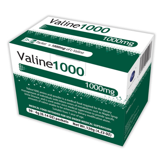 Valine1000 Medical Food for the Dietary Management of MSUD, 30/CS