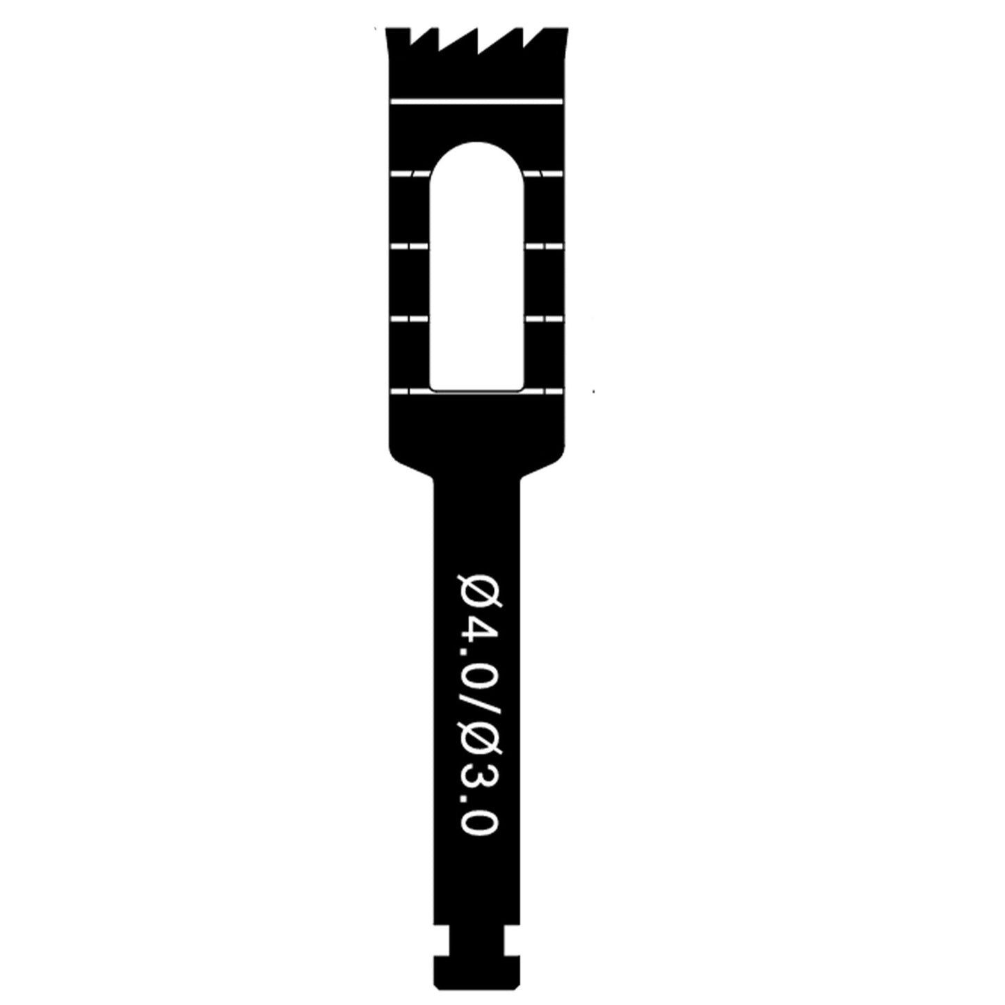 B40 Implant Trephine Bur 4mm/3mm Osung - THB40 - Osung USA