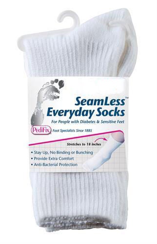 SOCK EVRYDY/DIABETIC MED/LGMEDIUM/LARGE PR=EA, 1/EA