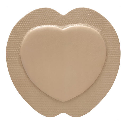 Mckesson Hydrocellular Foam Dressing With Border Silicone Adhesive, Sacral, 50/Cs