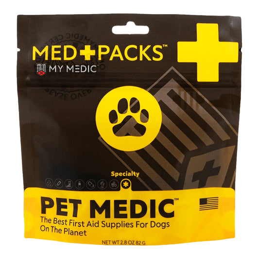 My Medic Med Packs First Aid Kit for Pets – Dog Injury Supplies in Portable Pouch 1/EACH -MM-MED-PACK-PET-EA