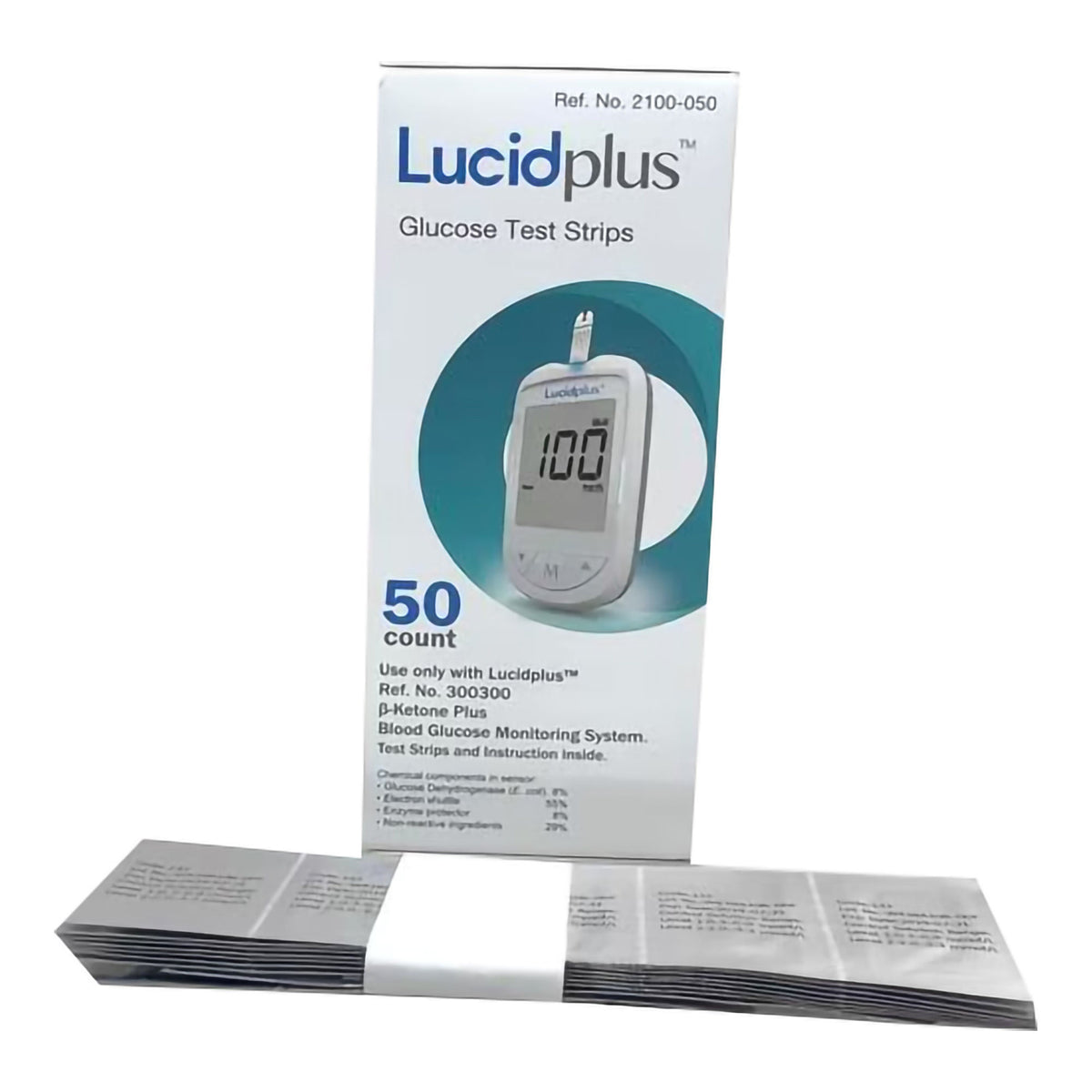 Test Strip, Glucose Lucidplus(50/Bx), 50/Bx