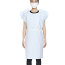 MCKESSON EXAM GOWN, LARGE, BLUE, SOLD AS 50/CASE MCKESSON 18-842