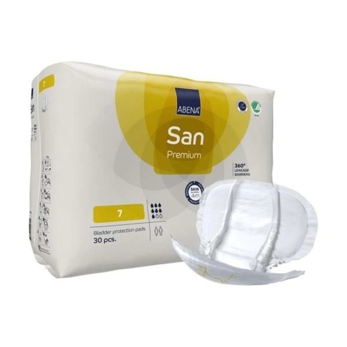 Abena® San 7 Premium Bladder Protection Pad, 120/Cs