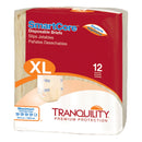 Tranquility SmartCore™ Maximum Protection Incontinence Brief, Extra Large, 72/CS