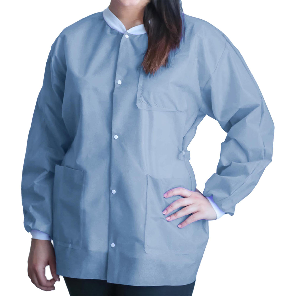 Coat, Lab Fitme Ceil Blu Med (10/Bg 5Bg/Cs), 50/Cs