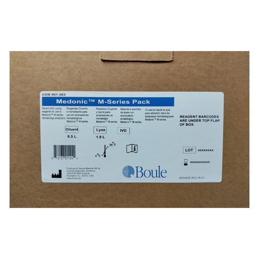 CDS Medonic™ Reagent Kit for use with CDS Medonic M Series Hematology Analyzer, Lyse test 1/BOX -501-263