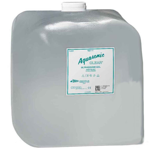 Aquasonic Clear® Ultrasound Gel, 5 Liters, 1/Cs