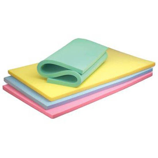 Pad, Temper Foam Blu 8X12X3/8(10/Pk), 10/Bx