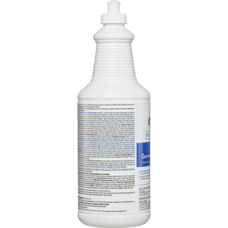 Clorox Healthcare® Bleach Germicidal Cleaner, Bottle, 32 oz.