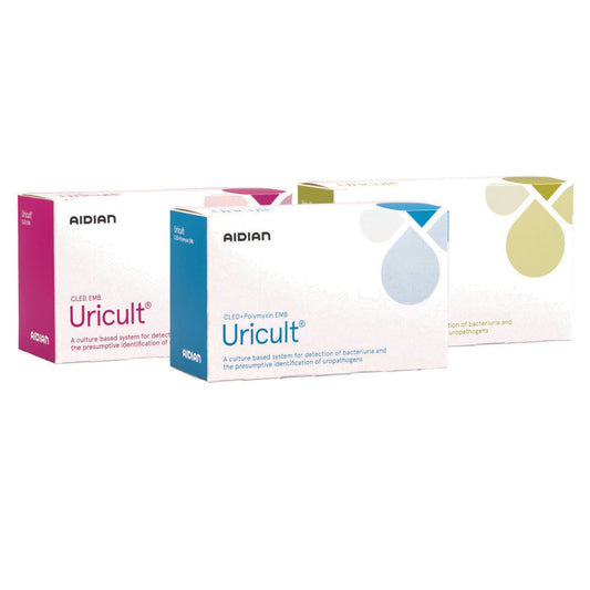 Uricult CLED / EMB In-Office Urinalysis Test Kit 10/BOX -1000