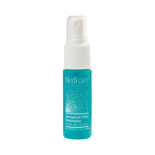 Medi-Aire® Biological Odor Eliminator Deodorizer, Fresh Air Scent, 1-Oz. Spray, 48/Cs