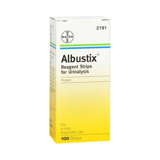 Albustix® Urinalysis Reagent For Protein Dip-And-Read Test, 1/Ea