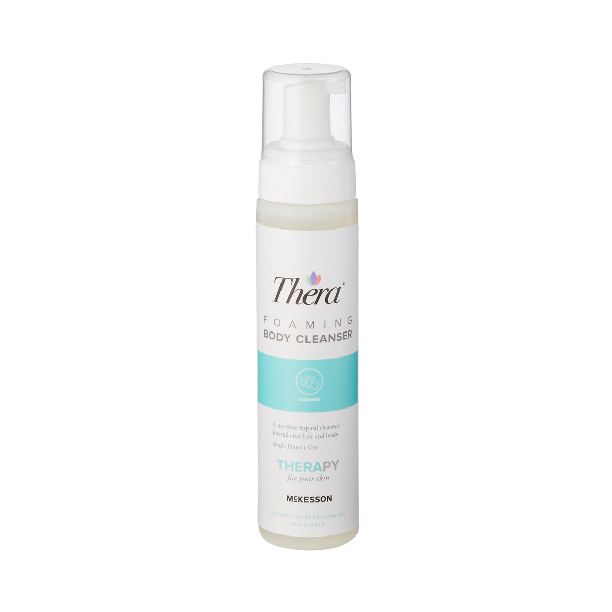 McKesson Thera® Foaming Body Cleanser, 9-ounce Pump Bottle, 12/CS