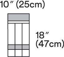 3M™ Steri-Drape™ Instrument Pouch Drape, Two Pocket, 7 X 11 Inch, 40/Cs