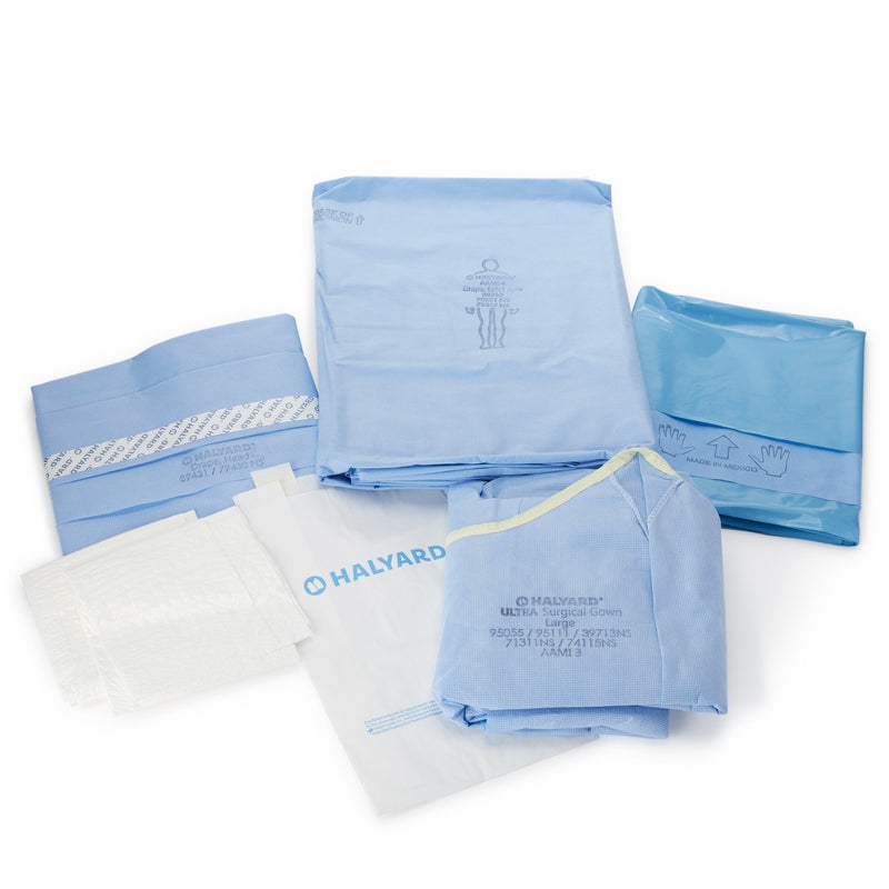 HALYARD EENT DRAPE PACK, SOLD AS 5/CASE O&M 88711