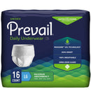PREVAIL® MAXIMUM ABSORBENT UNDERWEAR, LARGE, SOLD AS 16/PACK FIRST PVS-513