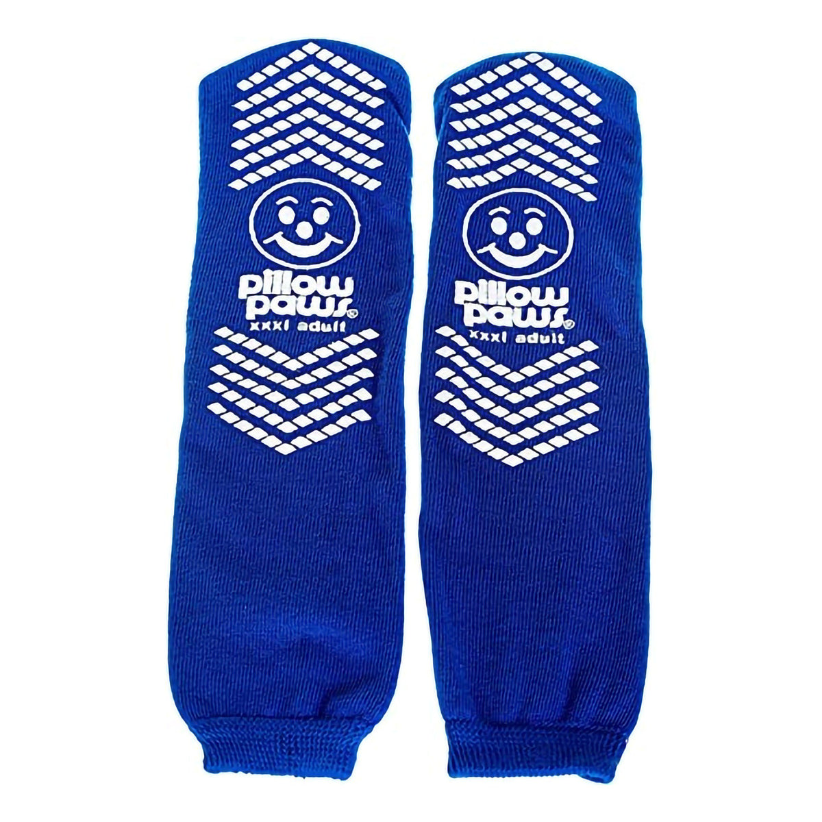 Pillow Paws® Ankle High Double Imprint Terries™ Slipper Socks, 3X-Large/X-Wide, 48/CS