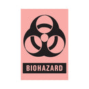 TIMEMED PRE-PRINTED LABEL, BIOHAZARD, 2 X 3 INCH, SOLD AS 1/ROLL PDC BH-405