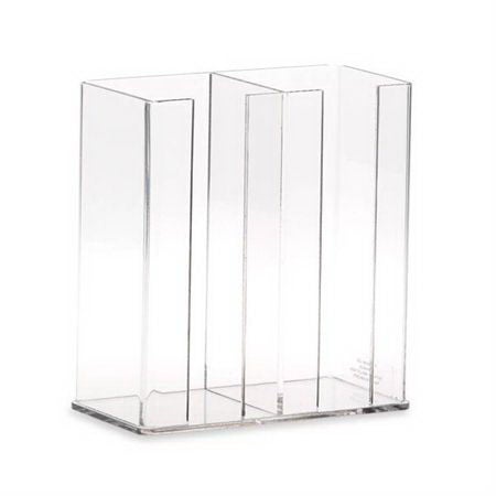 Holder, Dish Media 2Place 8"X4"X9", 1/Ea